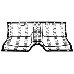 Cadru inferior banchetei din spate, Fastback 64-73