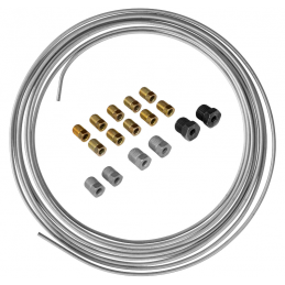 Universelle Bremsleitung mit Zoll-Fittings (versch. Größen)