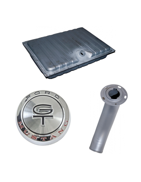 Mustang 1971-73 Fuel Tanks, Inlet Filler Tubes and Gas Caps