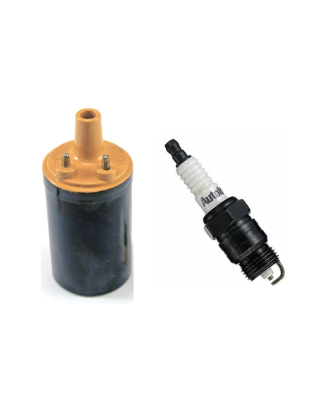 Mustang 1964 1/2 Ignition Coils and Spark Plugs