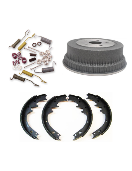 Mustang 19670 Drum brakes, Brake shoes and Spring kits